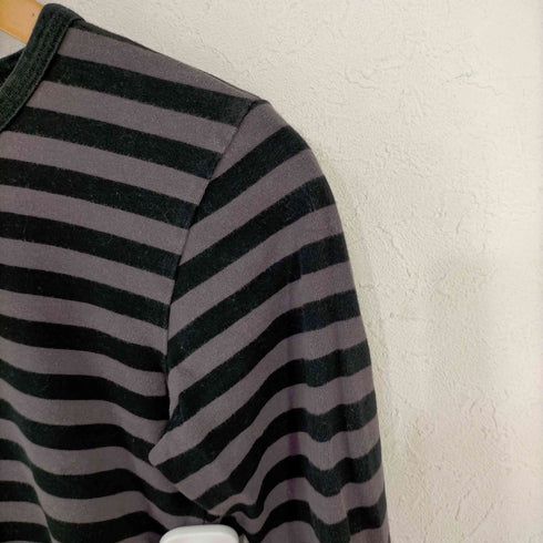 アニエスベー agnes b. PARIS コットンボーダーL/Sカットソー レディース JPN:1
