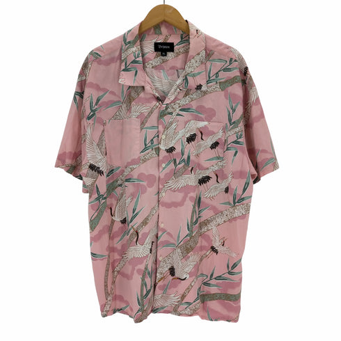 ブリクストン Brixton 鶴 オープンカラーシャツ メンズ JPN:XL