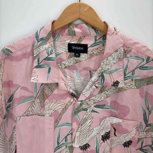 ブリクストン Brixton 鶴 オープンカラーシャツ メンズ JPN:XL