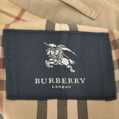 バーバリーズ BURBERRYS 裏地ノヴァチェックステンカラーコート メンズ