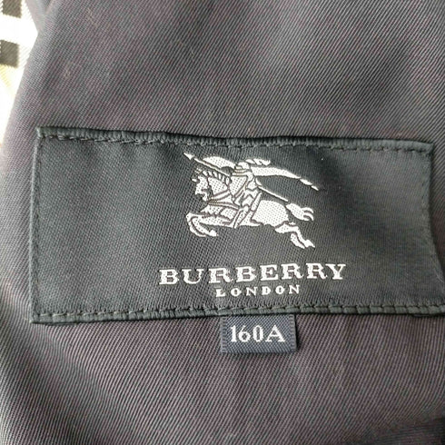 バーバリーロンドン BURBERRY LONDON 裏地ノヴァチェックステンカラーコート レディース 160A