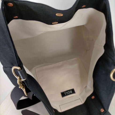 ロール ROLL ROLLS ARMOR レザーキャンバス 2WAY バッグ メンズ