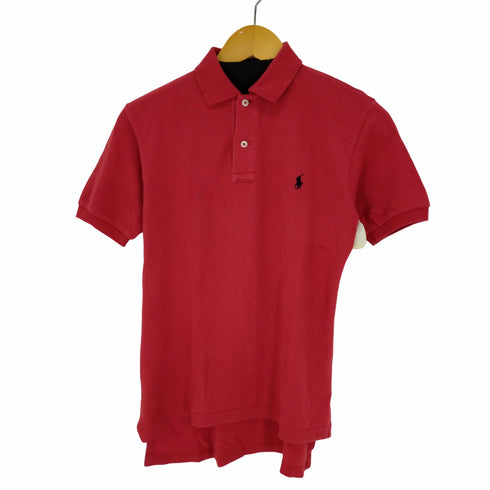 ポロバイラルフローレン Polo by RALPH LAUREN スモールポニー刺繍 S/S ポロシャツ レディース import:M