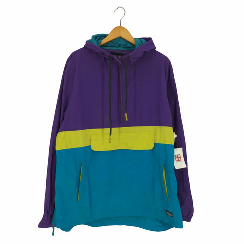 シーピーオープロビジョンズ CPO PROVISIONS マルチカラー ナイロンアノラックパーカー メンズ import:XL