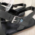 トムス TOMS レザーシシリーサンダル レディース W6.5