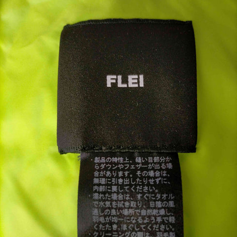 フレイ FLEI チェックダウンマフラー メンズ ONE SIZE