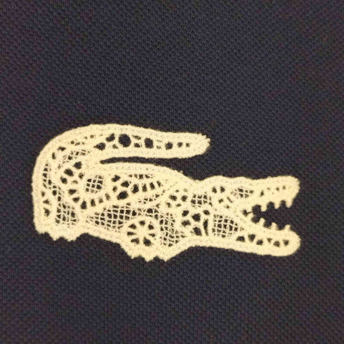 ラコステ LACOSTE Made In France レースクロックエンブレムポロドレス レディース 36
