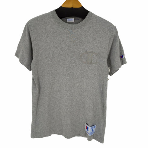 チャンピオン Champion ビックロゴ刺繍 クルーネックS/S TEE メンズ import:M