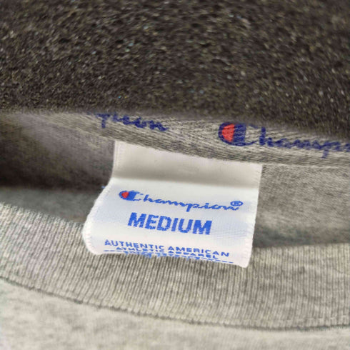 チャンピオン Champion ビックロゴ刺繍 クルーネックS/S TEE メンズ import:M