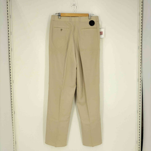 フィッチェ ヨシユキ コニシ ficce YOSHIYUKI KONISHI 2タック ウールギャバジン ワイドスラックスパンツ メンズ JPN:XL