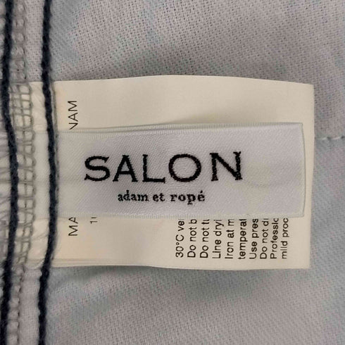 サロンアダムエロペ SALON adam et rope フロントスリットデニムタイトスカート レディース JPN:M