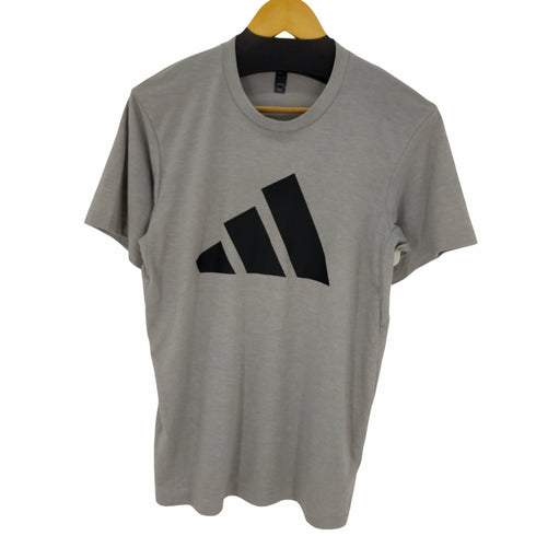 アディダス adidas ロゴプリント S/S TEE AEROREADY メンズ import:M