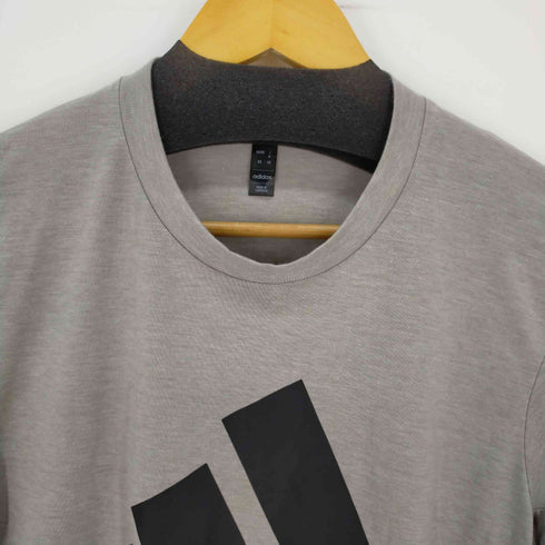 アディダス adidas ロゴプリント S/S TEE AEROREADY メンズ import:M