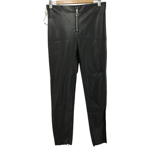 ザラ ZARA フェイクレザージップアップパンツ レディース JPN:M