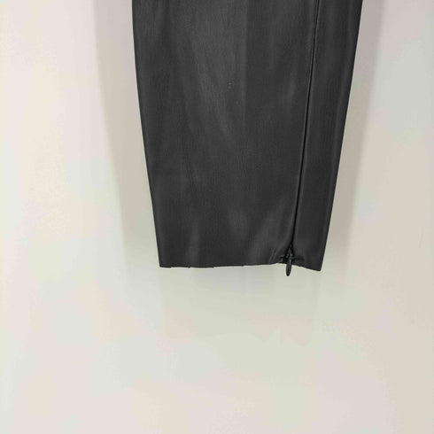 ザラ ZARA フェイクレザージップアップパンツ レディース JPN:M