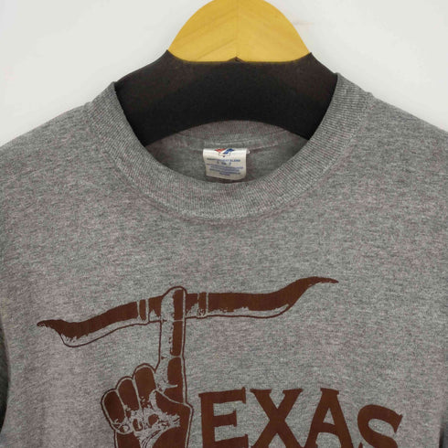 ジャージーズ JERZEES TEXAS ハンドバッファロー プリントS/S TEE メンズ import:S
