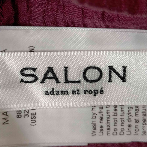 サロンアダムエロペ SALON adam et rope 楊柳フレンチスリーブブラウス レディース FREE