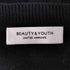 ビューティーアンドユースユナイテッドアローズ BEAUTY & YOUTH UNITED ARROWS ドットシフォンジャカード6分袖ニット レディース FREE