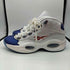 リーボック Reebok QUESTION MID WHITE/CLASSIC COBALT/CLEAR メンズ JPN:26.5