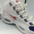 リーボック Reebok QUESTION MID WHITE/CLASSIC COBALT/CLEAR メンズ JPN:26.5