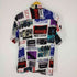 ブルースタンダード BLUE STANDARD 開襟総柄 S/S シャツ オープンカラーシャツ メンズ import:M