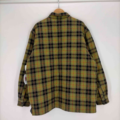 シュプリーム Supreme Quilted Plaid Flannel Shirt メンズ import:XL