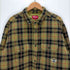 シュプリーム Supreme Quilted Plaid Flannel Shirt メンズ import:XL