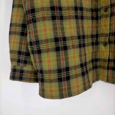 シュプリーム Supreme Quilted Plaid Flannel Shirt メンズ import:XL