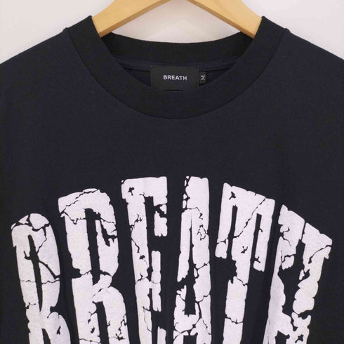 BREATH CRACK LOGO TEE クラックロゴプリント クルーネックTシャツ メンズ JPN:M