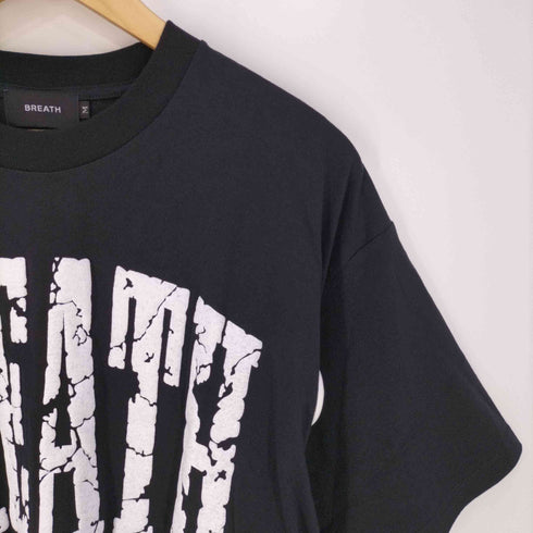 BREATH CRACK LOGO TEE クラックロゴプリント クルーネックTシャツ メンズ JPN:M