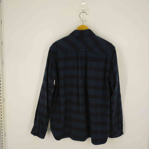 サカイ Sacai 18AW Embroidery Check Shirt ウールチェックシャツ 刺繍 ブラックウォッチ メンズ JPN:3