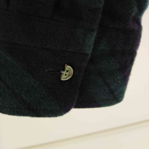 サカイ Sacai 18AW Embroidery Check Shirt ウールチェックシャツ 刺繍 ブラックウォッチ メンズ JPN:3