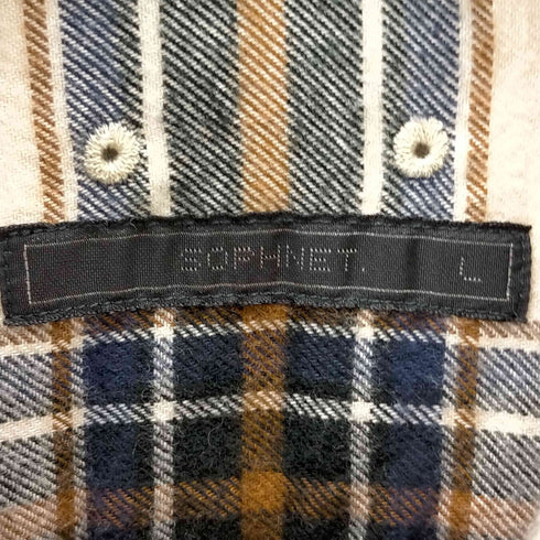 ソフネット SOPHNET. FLANNEL CHECK BIG B.D SHIRT メンズ JPN:L