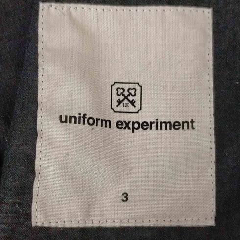 ユニフォームエクスペリメント uniform experiment 20AW CARROT FIT CROPPED PANTS メンズ JPN:3