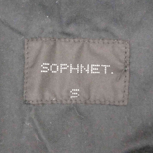 ソフネット SOPHNET. 2WAY STRETCH BAGGY PANTS BLACK メンズ