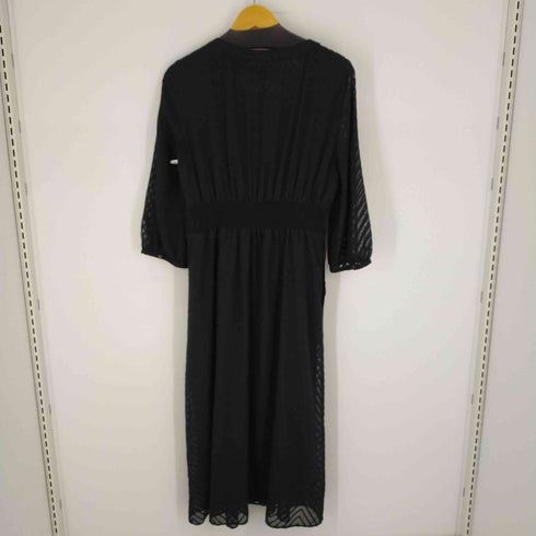 ザラ ZARA シアーマキシワンピース レディース import:L