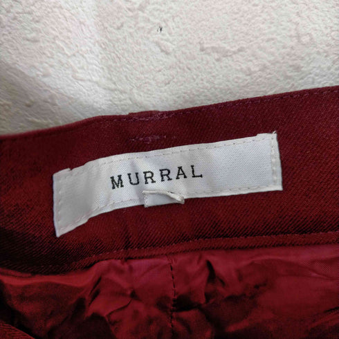 ミューラル MURRAL レーススリット スラックス レディース JPN:38