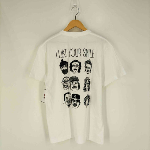 ジムマスター gym master 5.6oz YOUR SMILE Tee クルーネックTシャツ メンズ JPN:L