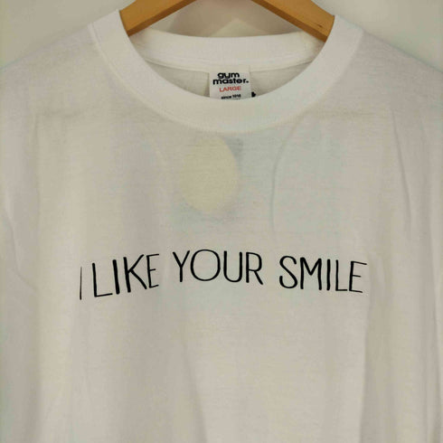 ジムマスター gym master 5.6oz YOUR SMILE Tee クルーネックTシャツ メンズ JPN:L