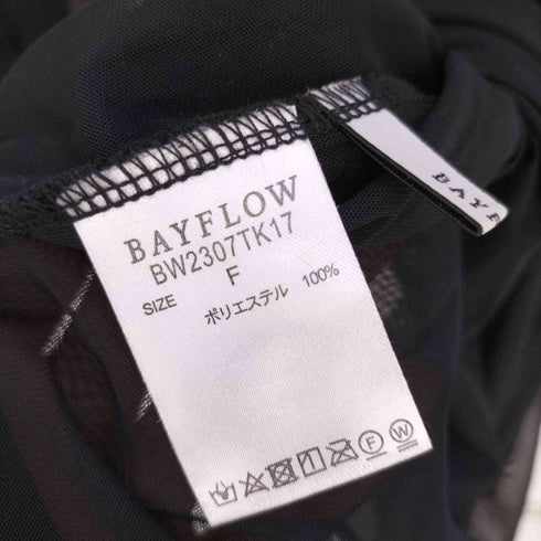 ベイフロー BAYFLOW シアーチュールワンピース レディース FREE