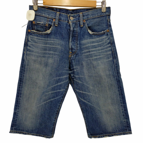 リーバイス Levis 501 裏ボタン359刻印 フィリピン製 ボタンフライデニムハーフパンツ メンズ 29/15