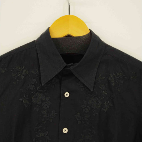 ポールスミスコレクション Paul Smith COLLECTION フロント花雌雄 L/S シャツ メンズ import:M