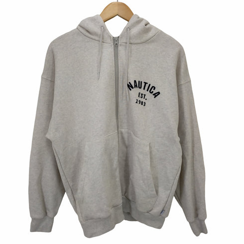 ノーティカ NAUTICA フロントパッチジップアップパーカー メンズ JPN:S
