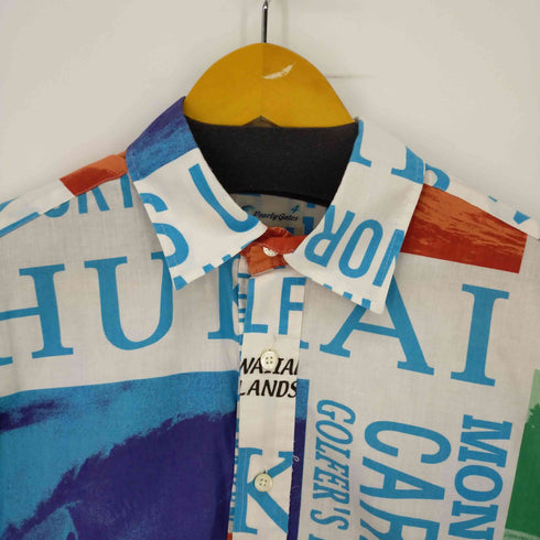パーリーゲイツ PEARLY GATES S/S ポロシャツ SURF HAWAI サーフィン総柄 メンズ 4
