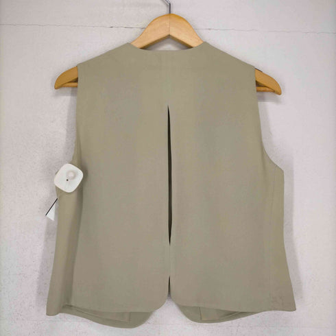 ジョルジオアルマーニ Giorgio Armani MADE IN ITALY バックスリットデザインベスト レディース JPN:40