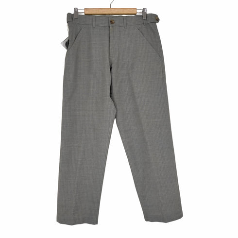 コムデギャルソンオムプリュス COMME des GARCONS HOMME PLUS AD2006 07SS GOLDEN BOY期 サイドシンチ ストライプワイドスラックス メンズ SS