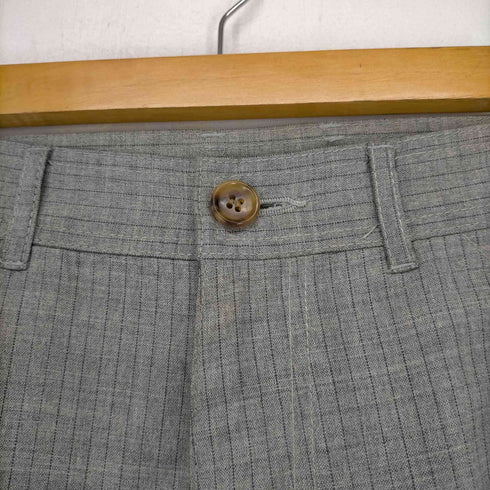 コムデギャルソンオムプリュス COMME des GARCONS HOMME PLUS AD2006 07SS GOLDEN BOY期 サイドシンチ ストライプワイドスラックス メンズ SS