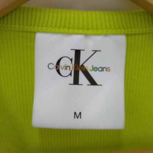 カルバンクラインジーンズ Calvin Klein Jeans ワンポイントロゴタンクトップ レディース M