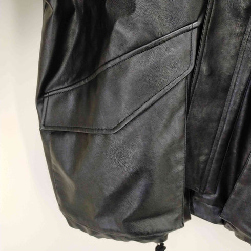 ウィム バイ リドム WYM LIDNM FAUX LEATHER MILITARY BLOUSON メンズ JPN:M