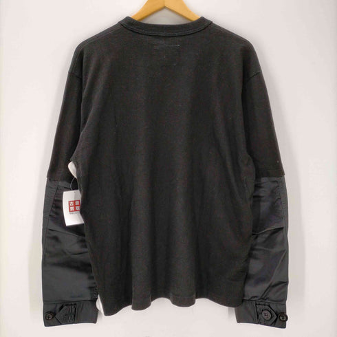 サカイ Sacai Twill Mix L/S T-Shirt メンズ JPN:2